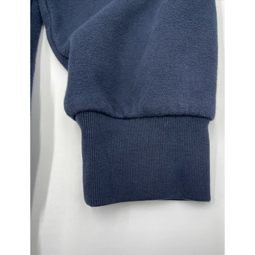 Nautica Mens Solid Blue Full Zip‎ Hoodie Size M #C464